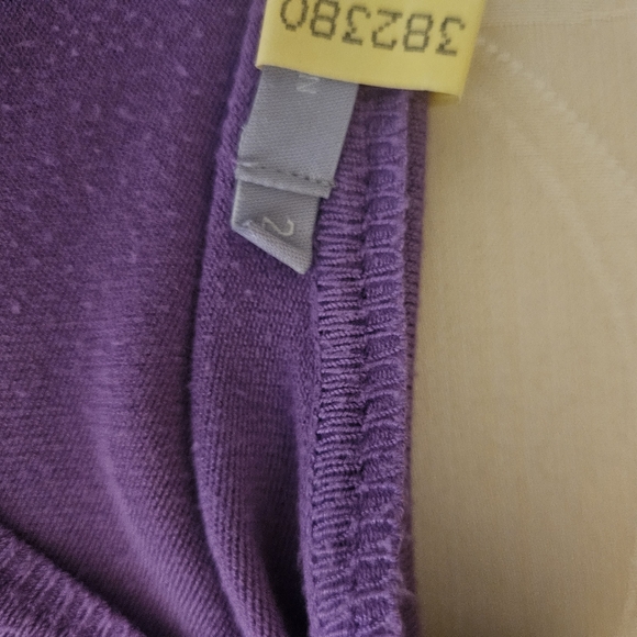 Purple v neck sweater - Picture 5 of 5